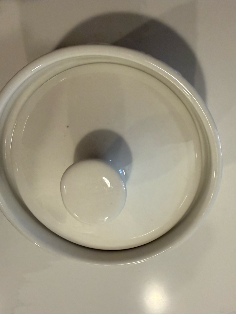 Pfaltzgraff Retired Lido Beach Seashell sugar bowl with lid - Picture 5 of 6